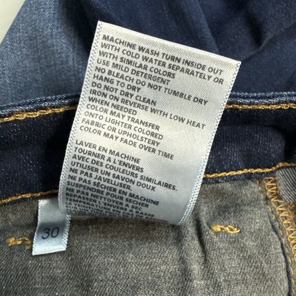 L’AGENCE Margot High Rise Skinny Jeans Size 30 Baltic Wash Stretch USA New - Picture 11 of 14